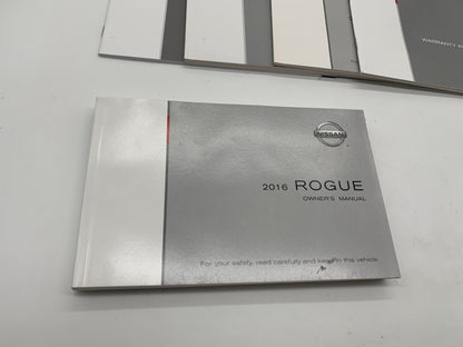 2016 Nissan Rogue Owners Manual Set with Case OEM A03B13006