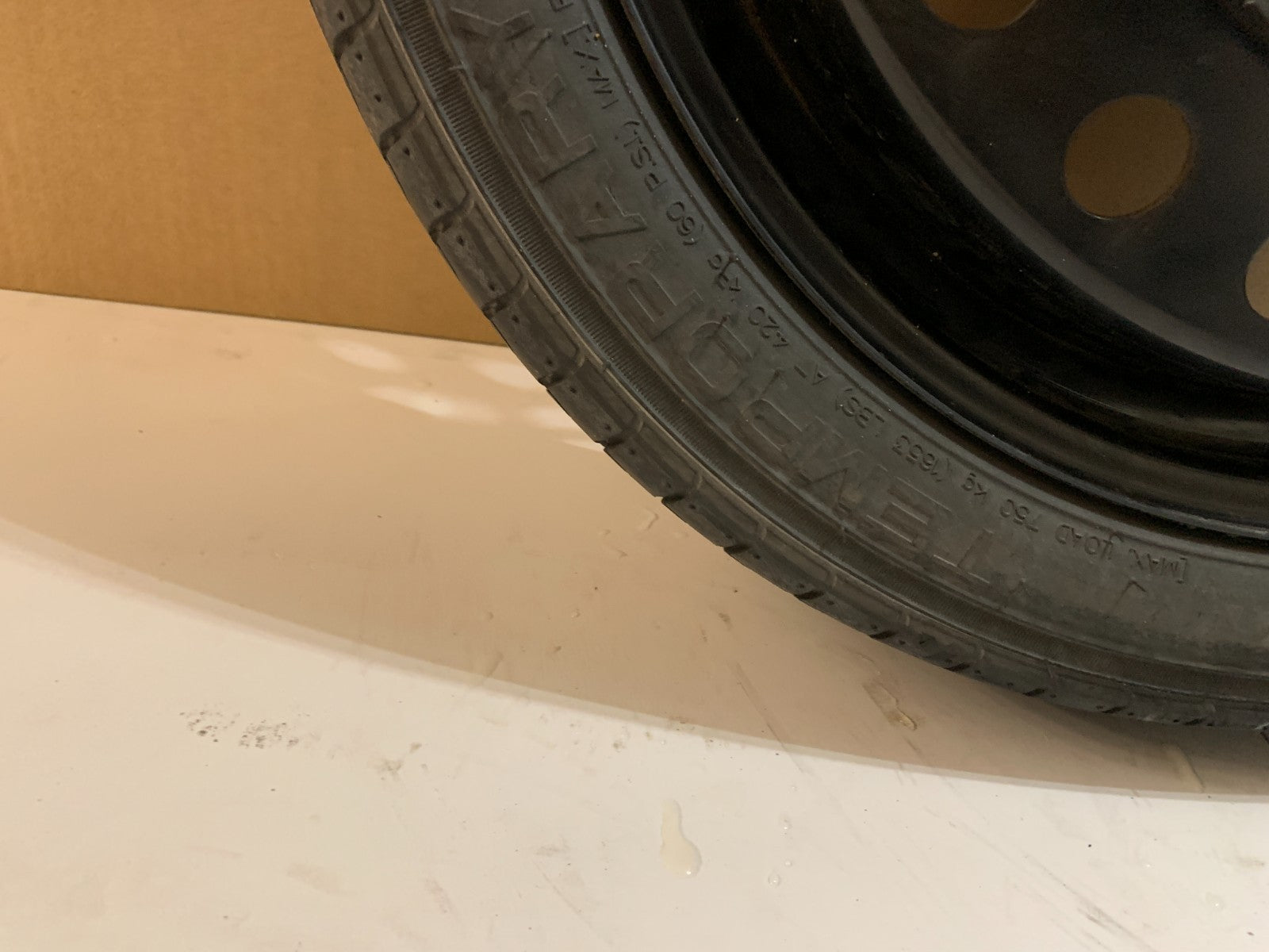 2013-2016 Chevrolet Malibu 17" Spare Tire Compact Donut T125/80R17