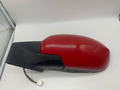 2010-2013 Suzuki Kizashi Driver Side View Power Door Mirror Red OEM
