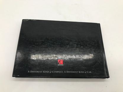 2001 Saturn S Series Owners Manual OEM D01B13007