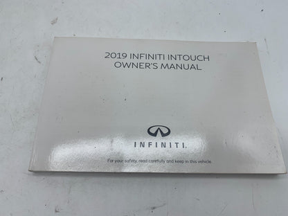 2019 Infiniti QX80 QX 80 Owners Manual Set with Case OEM