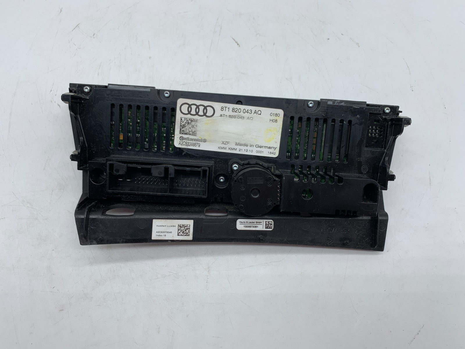 2008-2012 Audi A4 AC Heater Climate Control Unit with Heated Seats OEM B03B35004
