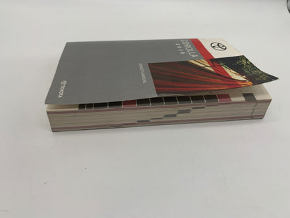 2018 Toyota Corolla Corolla Owners Manual OEM A01B24022