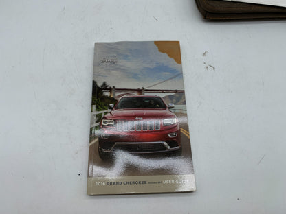 2016 Jeep Cherokee Owners Manual Set with Case OEM C02B01014