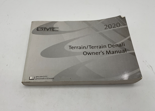 2020 GMC Terrain Terrain Denali Owners Manual OEM D01B60017