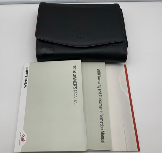 2018 Kia Optima Owners Manual Set with Case OEM B04B13003