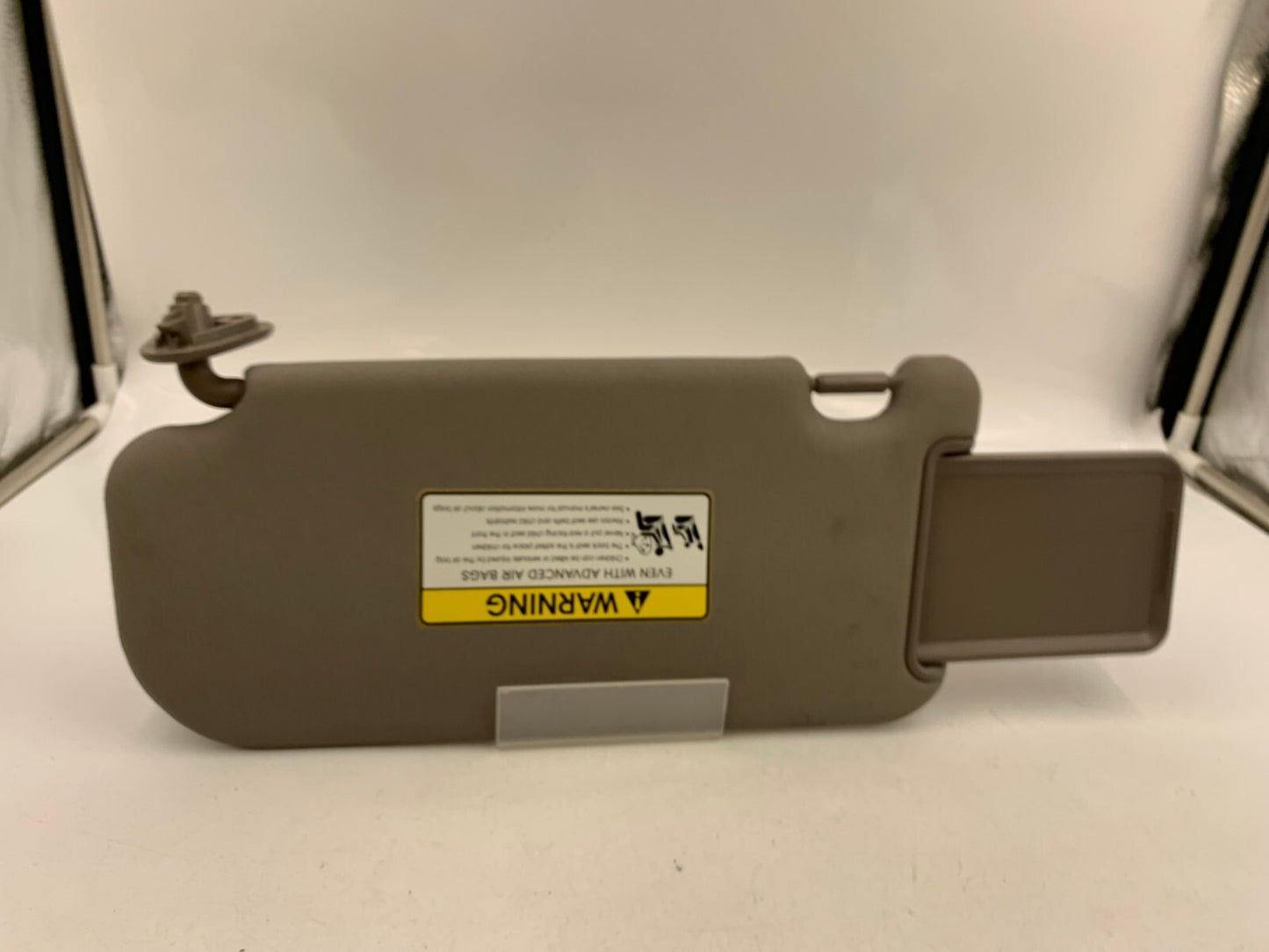 2010-2015 Hyundai Tucson Passenger Sun Visor Gray OEM A01B47012