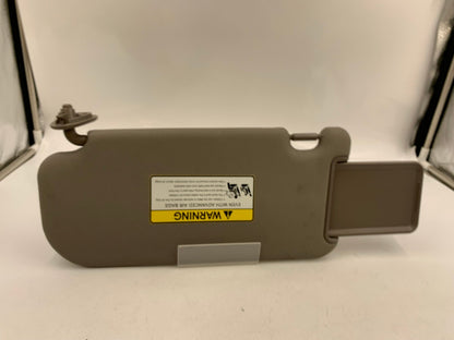 2010-2015 Hyundai Tucson Passenger Sun Visor Gray OEM A01B47012