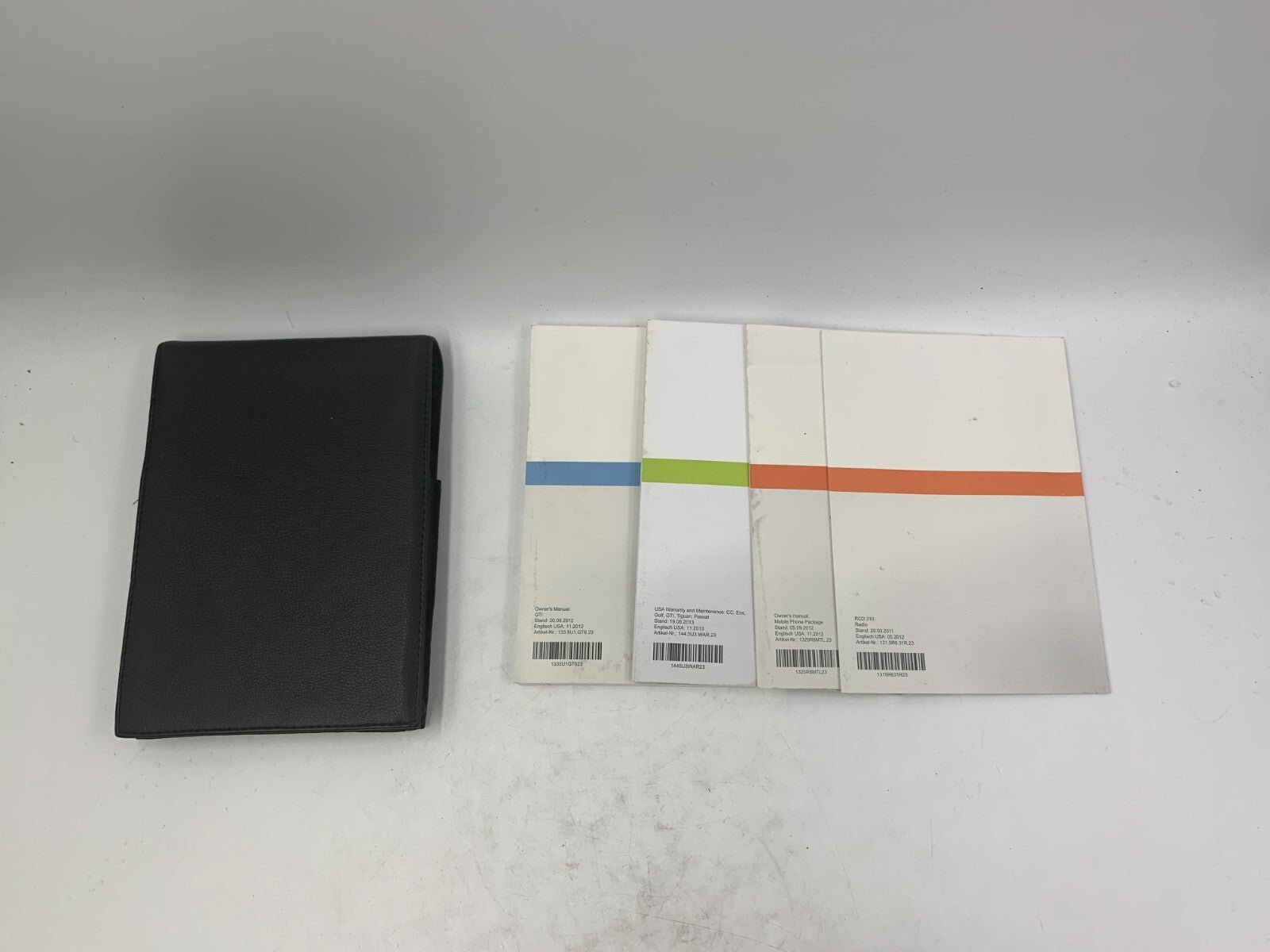 2014 Volkswagen Jetta GTI Owners Manual Set with Case OEM A01B22043