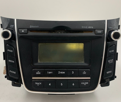 2013-2015 Hyundai Elantra AM FM CD Player Radio Receiver OEM D02B64009
