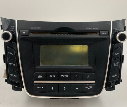 2013-2015 Hyundai Elantra AM FM CD Player Radio Receiver OEM D02B64009