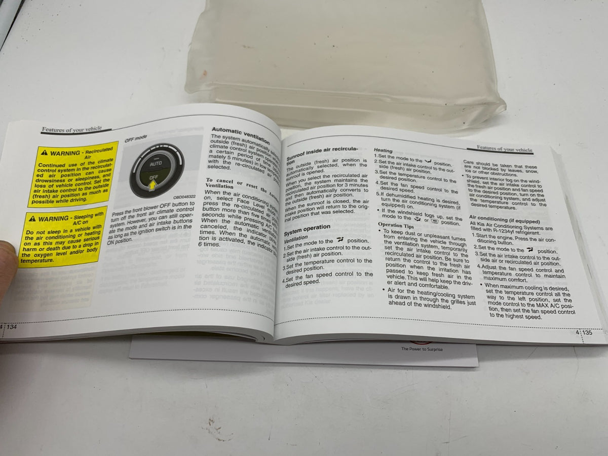 2021 Kia Forte Owners Manual Set with Case OEM