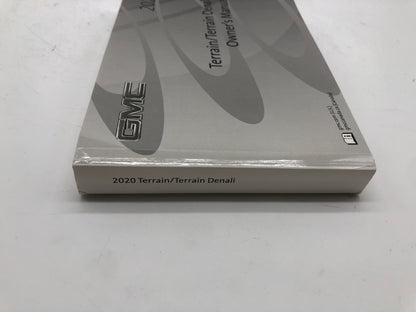 2020 GMC Terrain Denali Owners Manual Set OEM A04B54048