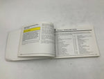 2003 Pontiac Vibe Owners Manual Handbook OEM H02B43007