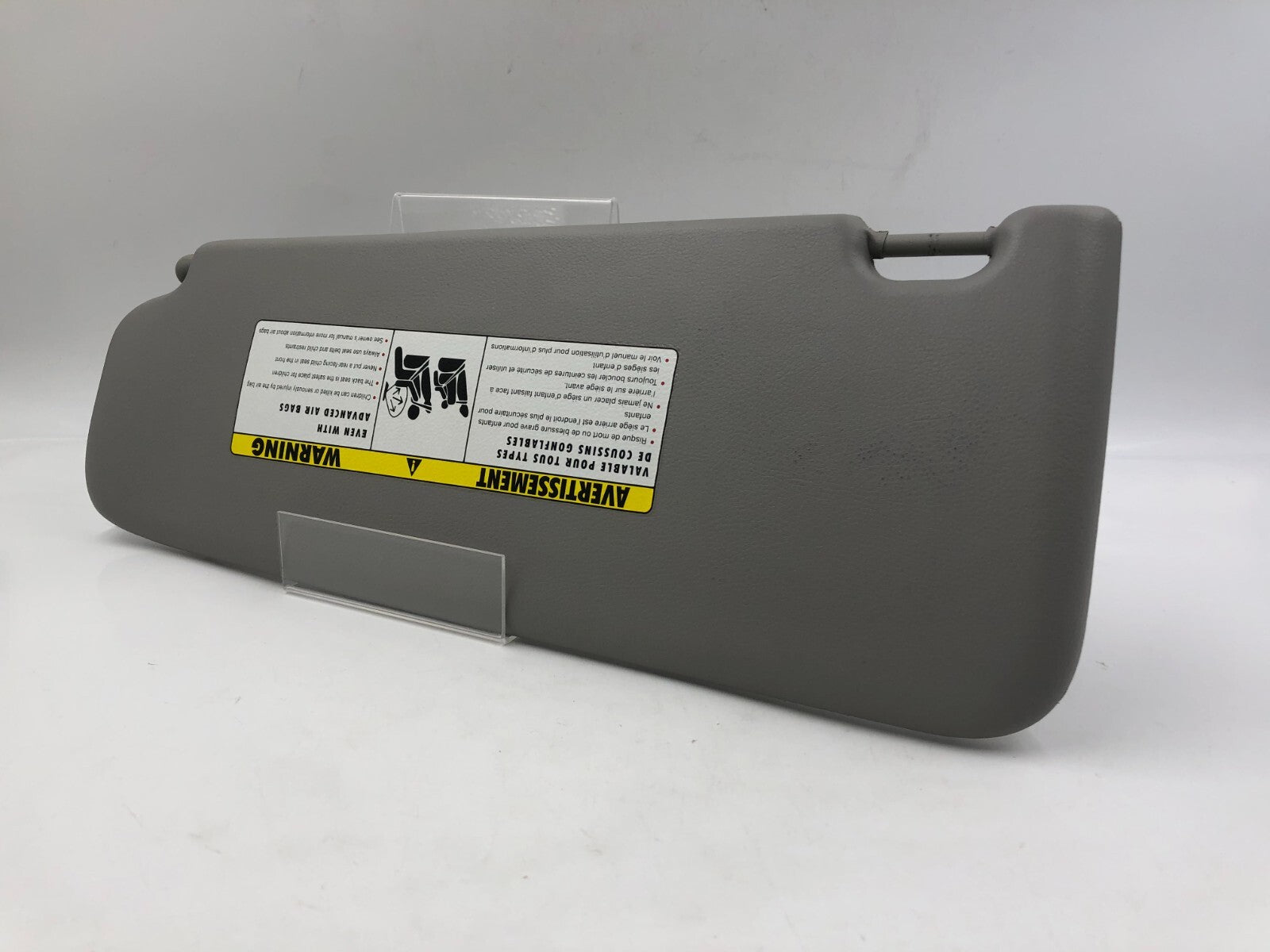 2007-2011 BMW 328i Passenger Sun Visor Gray Illuminated OEM B04B53037