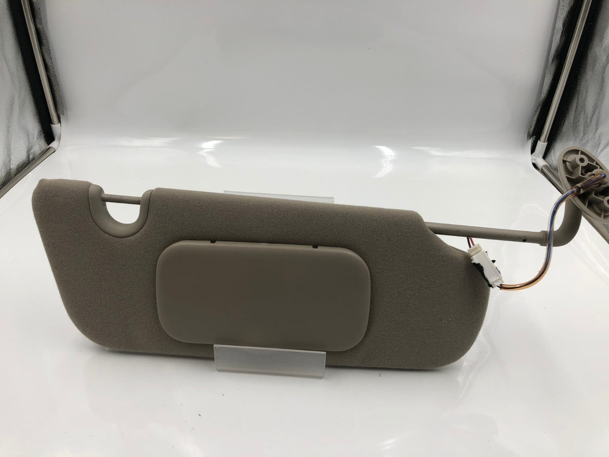 2002-2003 Jeep Liberty Passenger Sun Visor Gray Illumination OEM D04B63003