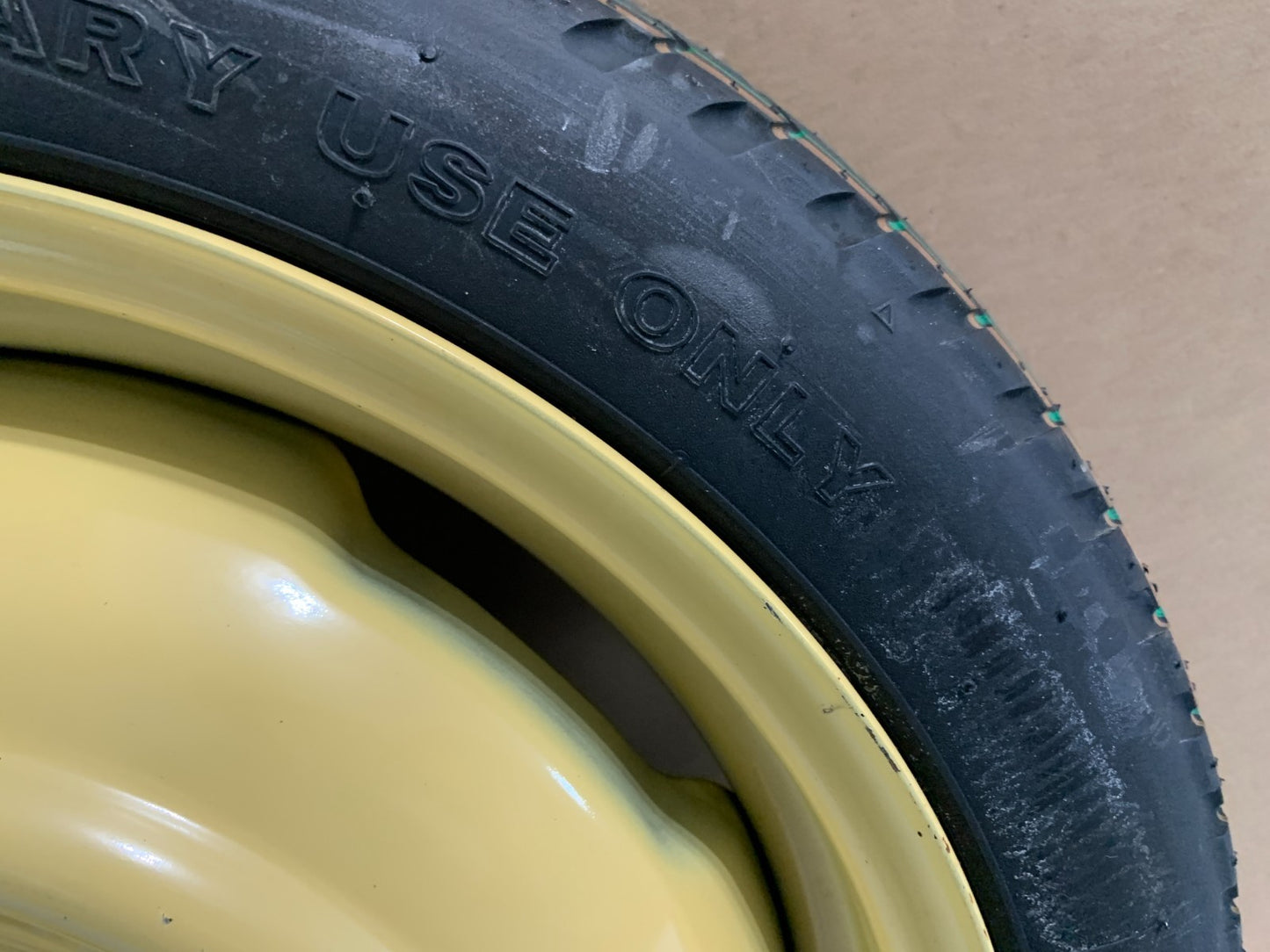 2004-2011 Toyota Prius 16" Spare Tire Compact Donut Wheel T125/70D16