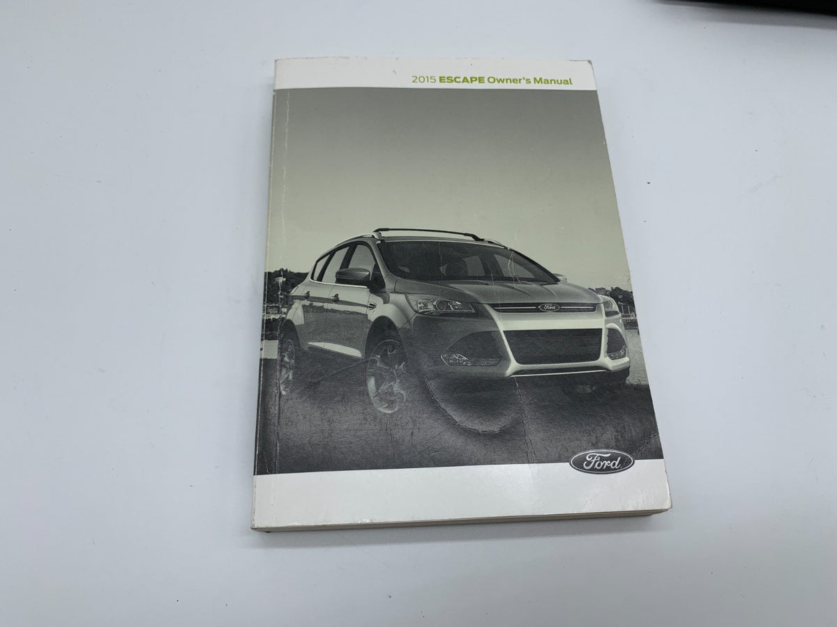 2015 Ford Escape Owners Manual Set with Case OEM B02B16004