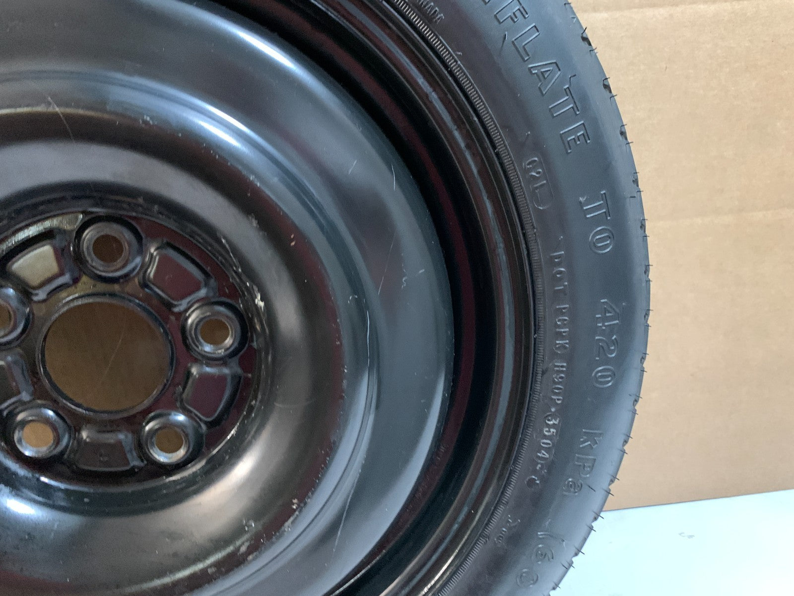 2005-2010 Honda Odyssey 17" Spare Tire Wheel Compact Donut T135/80D17