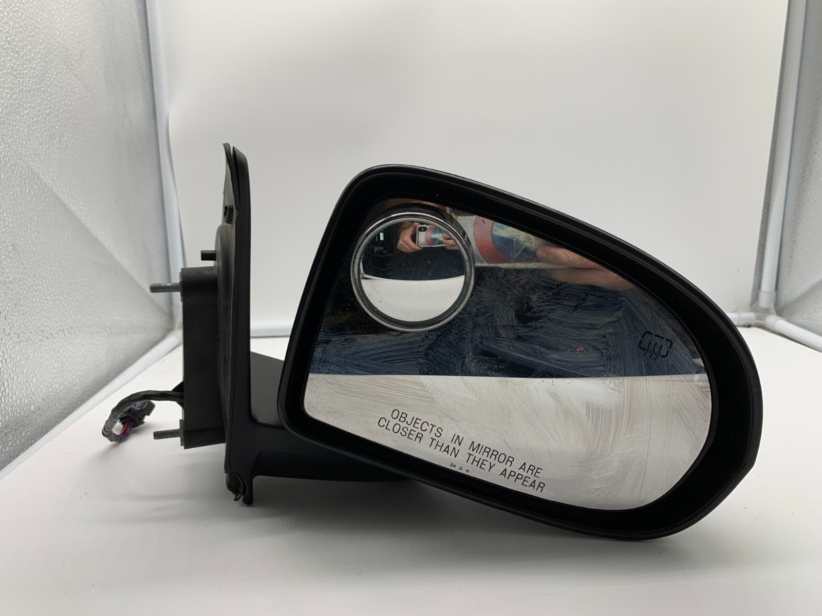 2007-2017 Jeep Compass Passenger Side View Power Door Mirror Black OEM D02B42006