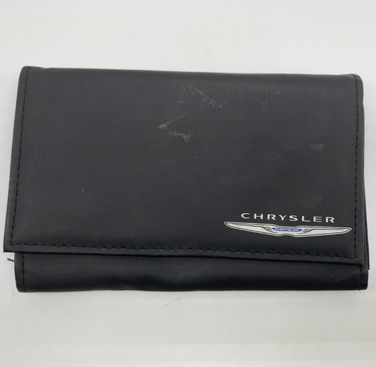 Chrysler Owners Manual Case Only OEM E02B50025