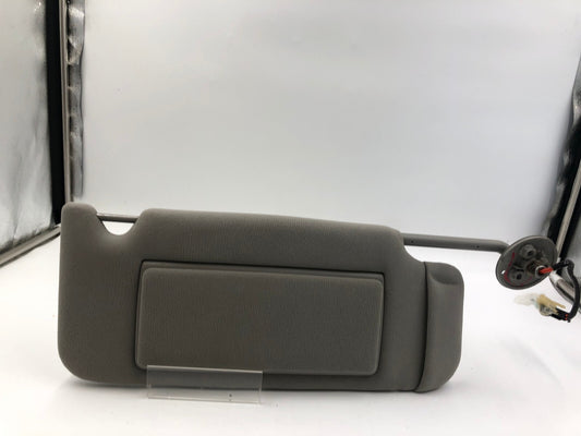 2005-2007 Cadillac STS Passenger Sun Visor Gray Illuminated OEM B04B16033