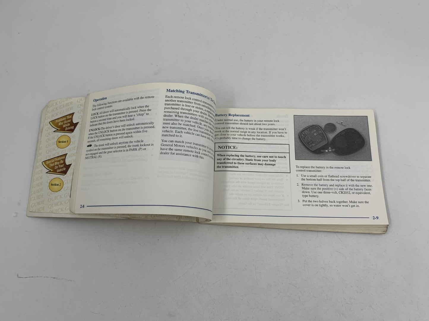 1999 Oldsmobile Cutlass Owners Manual OEM