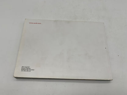 2013 Audi A6 Owners Manual OEM