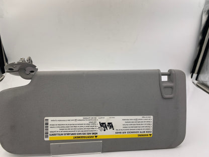 2017-2021 Chevrolet Trax Passenger Sun Visor Gray OEM C01B06030