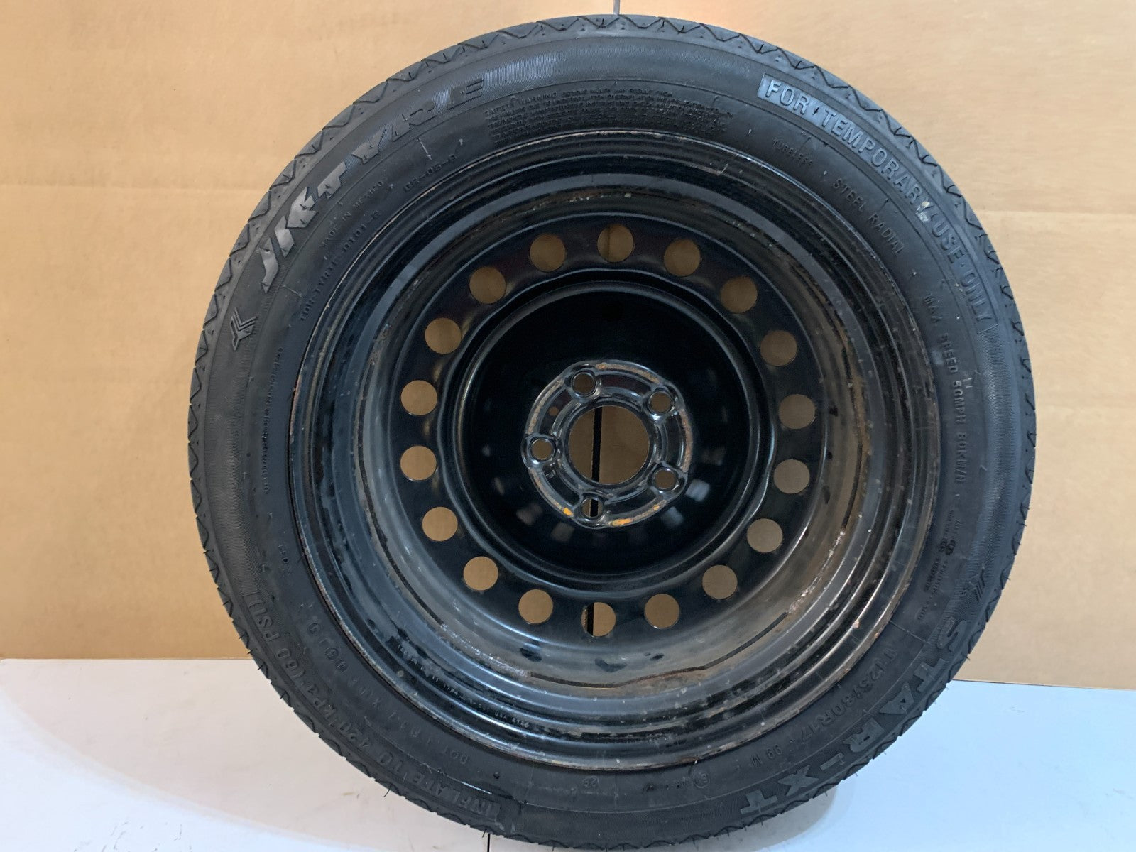 2013-2016 Dodge Dart 17" Spare Tire Compact Donut T125/80R17