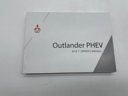 2018 Mitsubishi Outlander Owners Manual Set with Case OEM A01B41015
