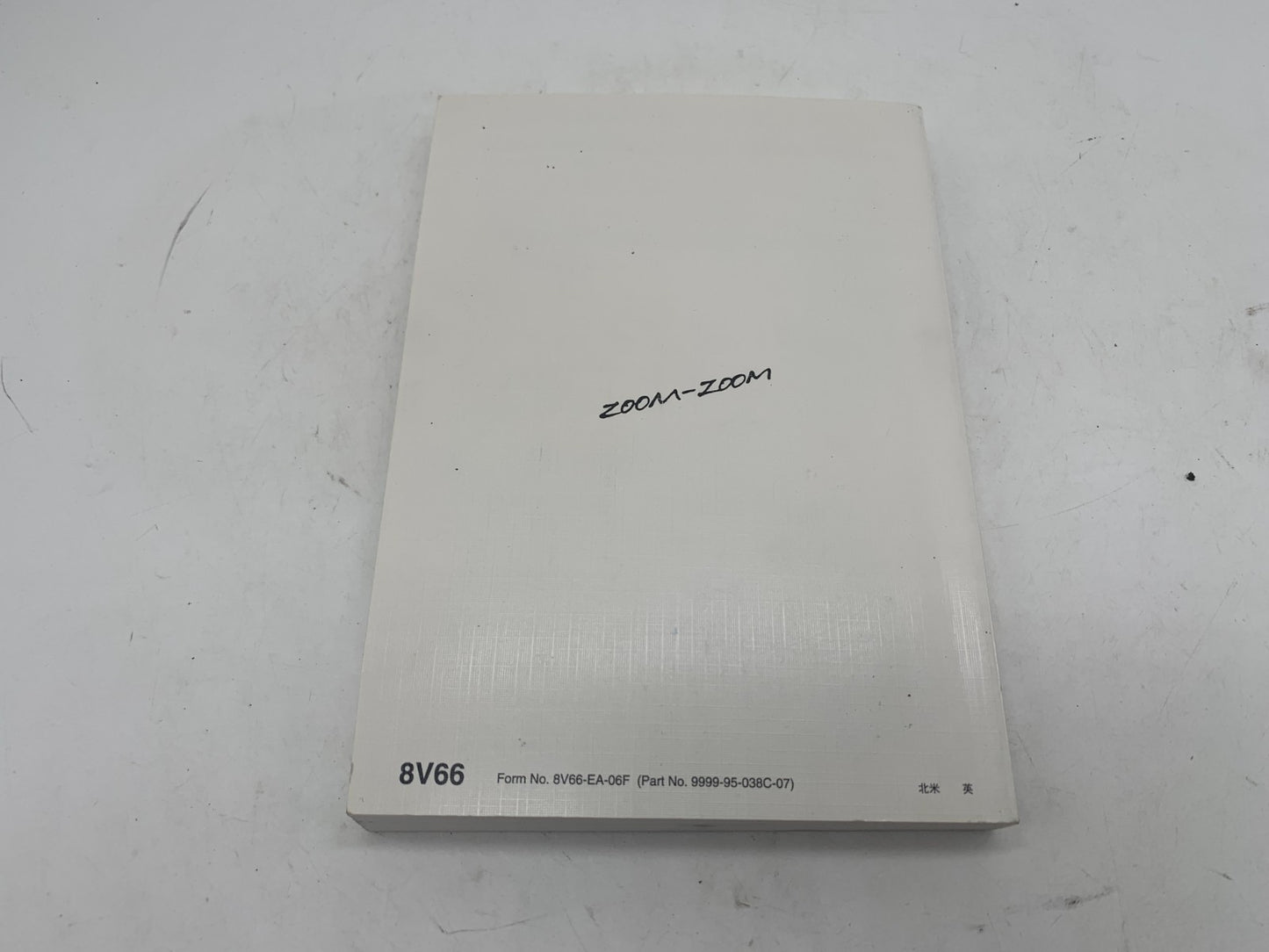 2007 Mazda 3 Owners Manual OEM A01B49038