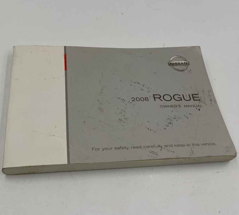 2008 Nissan Rogue Owners Manual OEM E03B34082