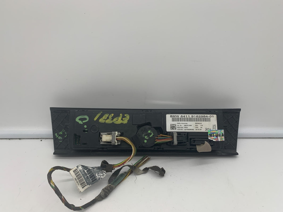 2007-2010 BMW 335i Coupe AC Heater Climate Control Unit OEM