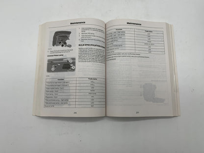 2017 Ford Fusion Owners Manual Set with Case OEM A02B55007