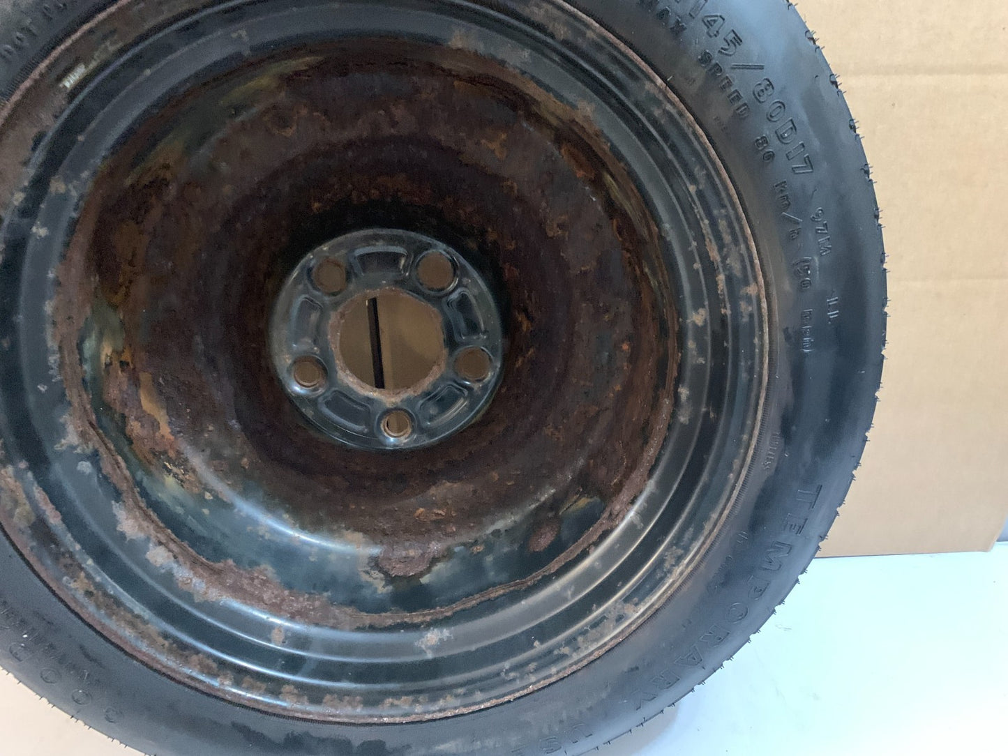 2012-2016 Chrysler Town & Country 17" Spare Tire Compact Donut T145/80D17 97M LL