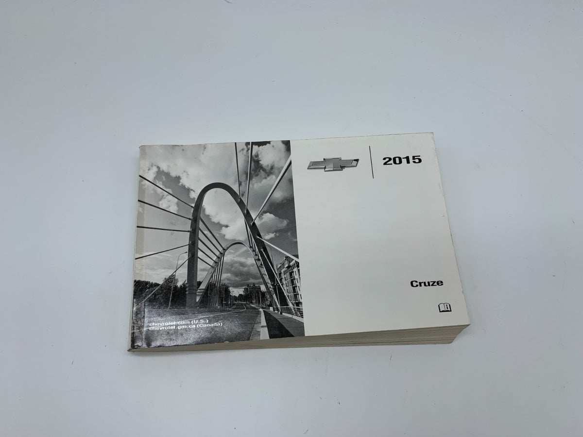 2015 Chevrolet Cruze Owners Manual OEM A01B49006