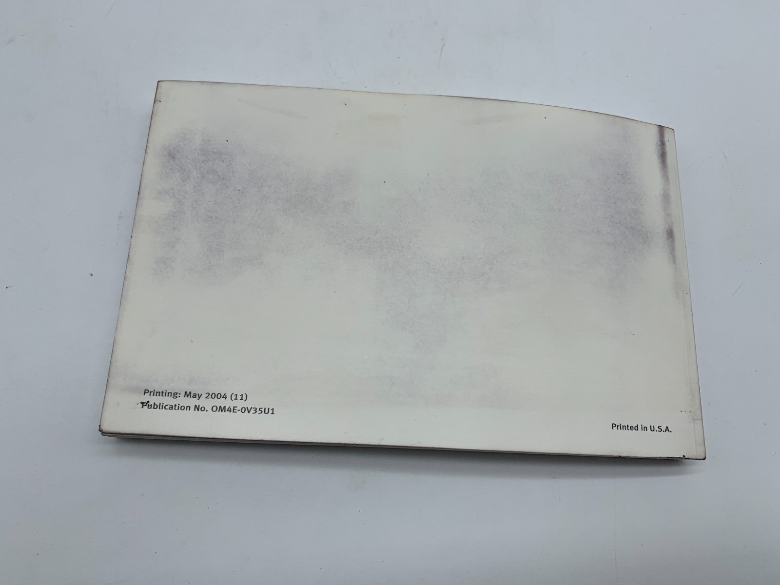 2004 Infiniti G35 Owners Manual Set OEM E02B36005