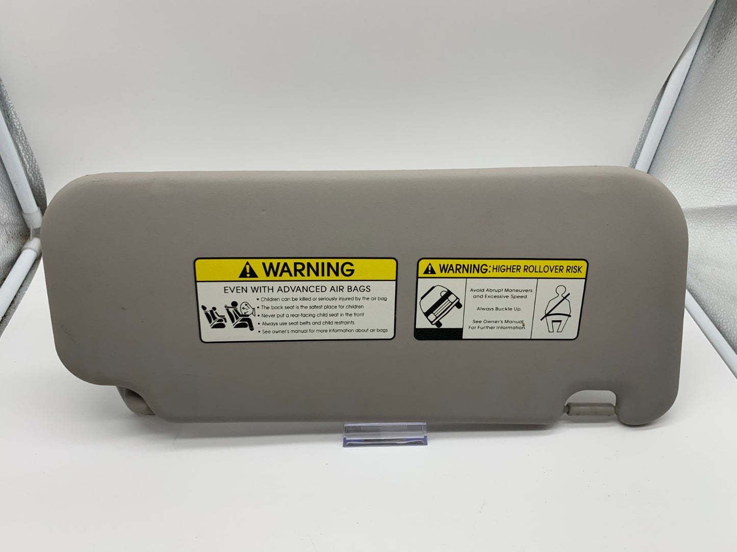 2010-2013 Kia Soul Driver Sun Visor Gray OEM C04B51005