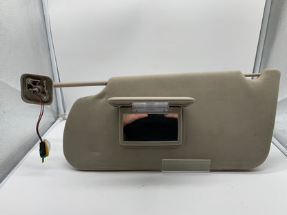 2009-2012 Ford Flex Driver Sun Visor Gray Illuminated OEM C04B63003