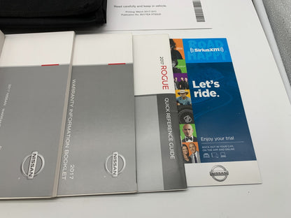 2016 Nissan Rogue Owners Manual Set with Case OEM B04B27013