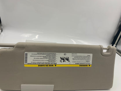 2017-2021 Jeep Compass Passenger Sun Visor Illuminated OEM D03B19009