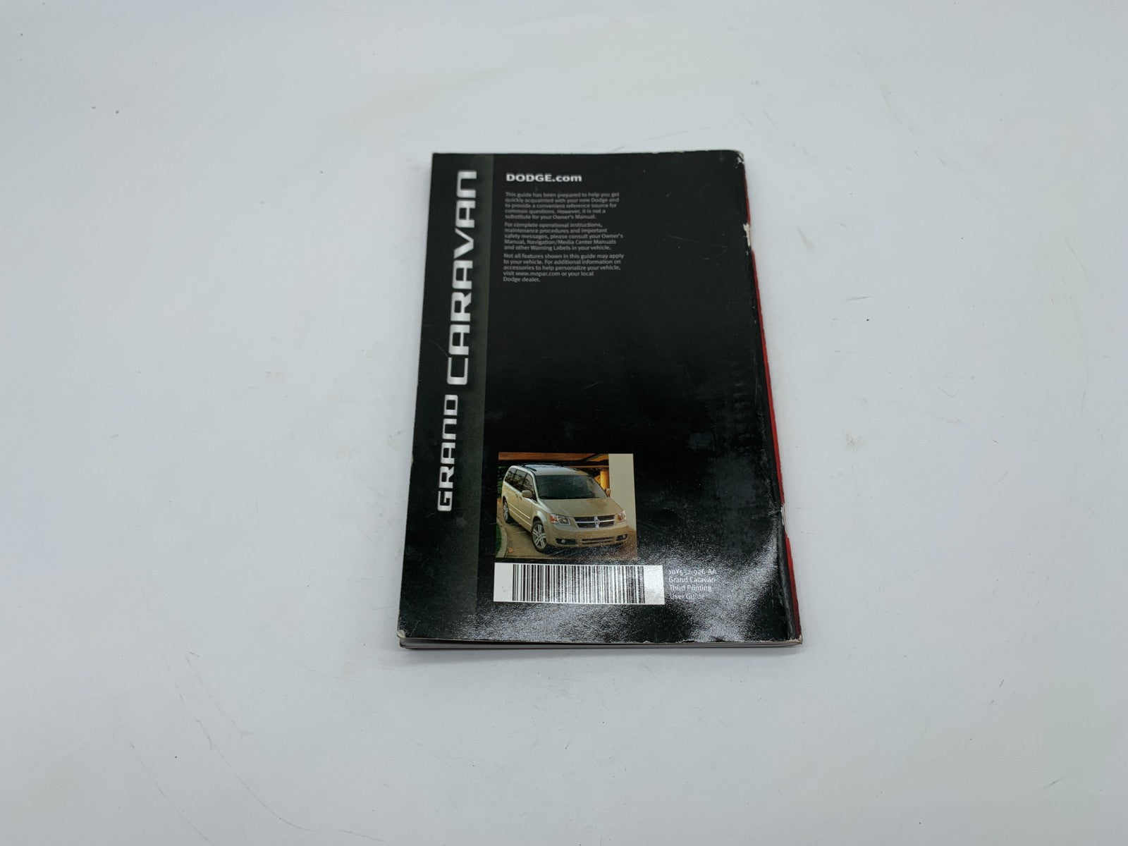 2010 Dodge Caravan Owners Manual OEM C03B08009