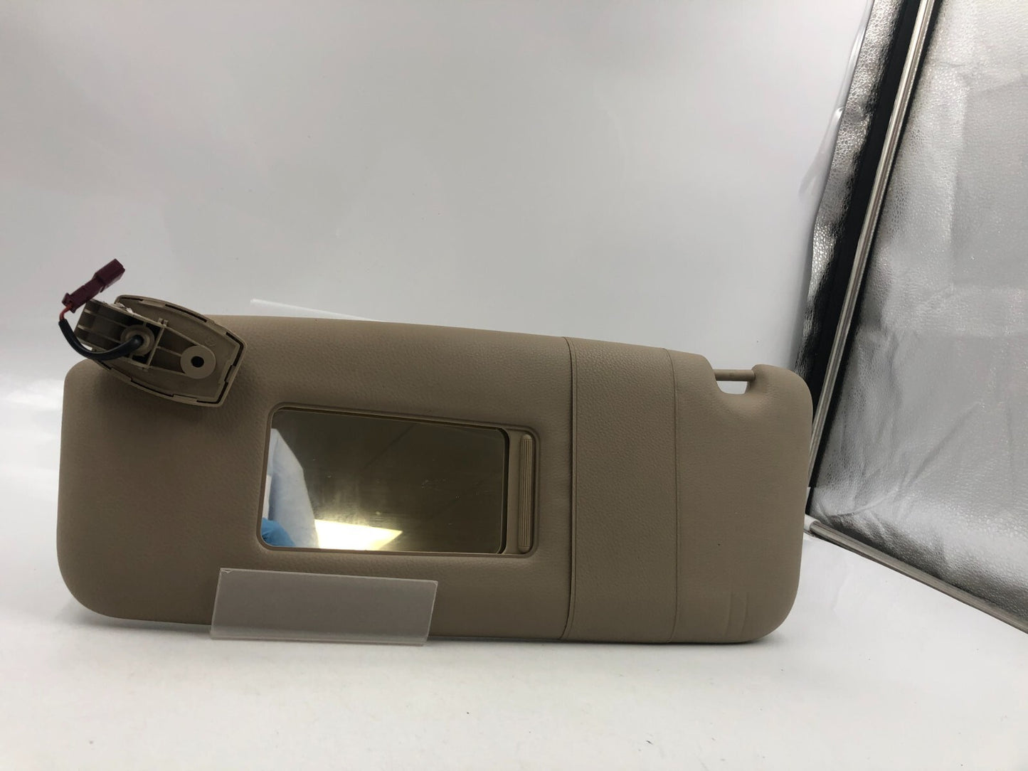 2006-2009 BMW 535i Driver Sun Visor Tan Illuminated OEM D02B06050