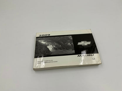 2009 Chevrolet Malibu Owners Manual OEM E01B69007