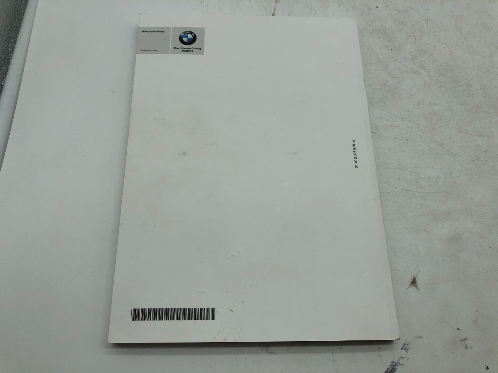 2013 BMW 3 Series Owners Manual Set with Case OEM D03B08008