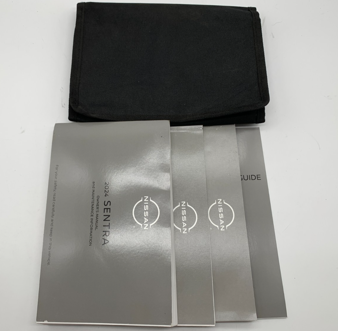 2024 Nissan Sentra Owners Manual Set with Case OEM B02B56004