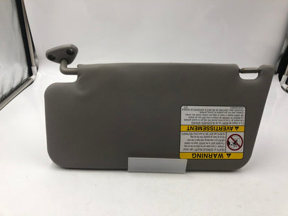 2001-2002 Subaru Forester Passenger Sun Visor Gray OEM C03B06055
