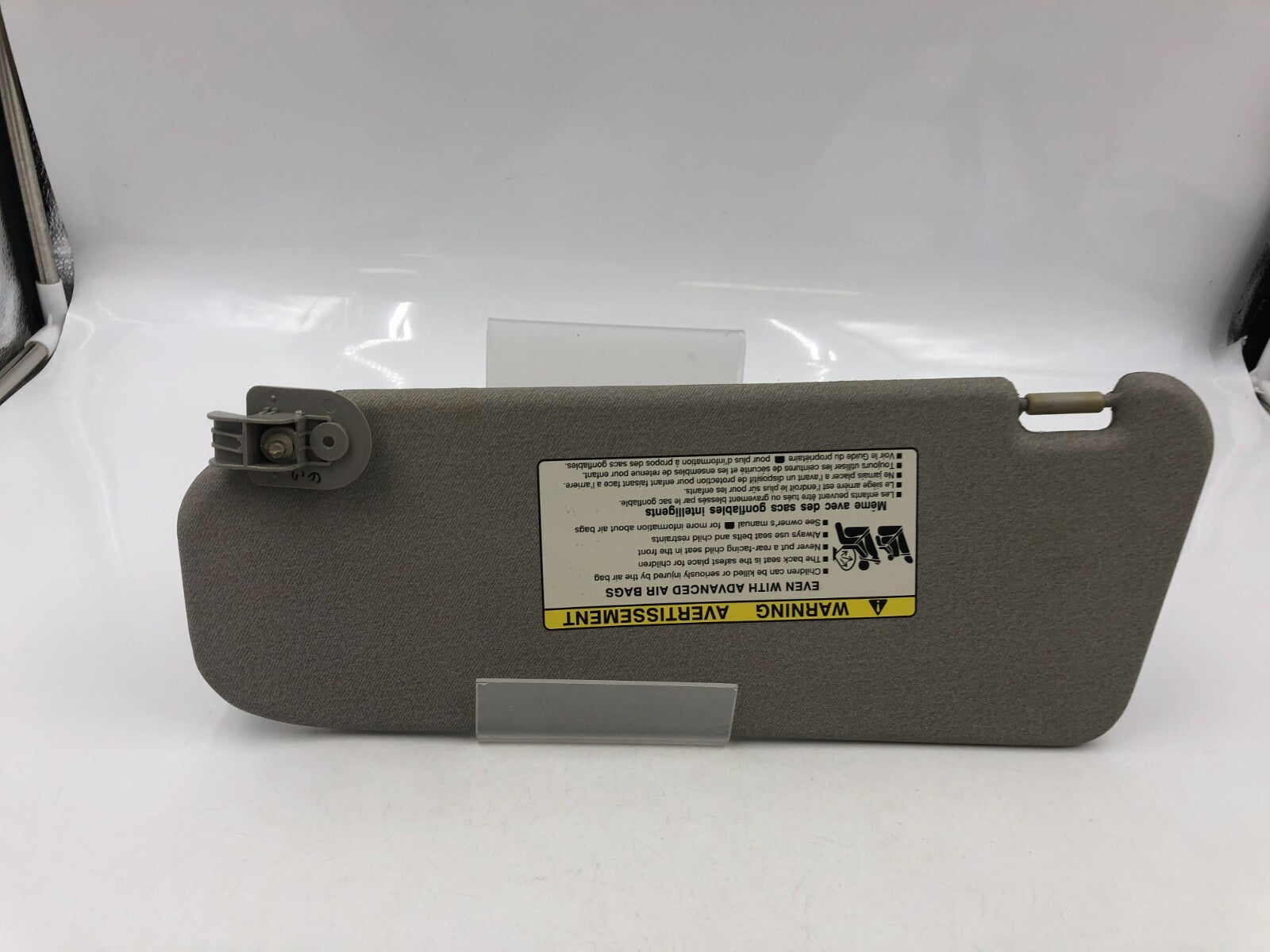 2006-2011 Chevrolet Aveo Passenger Sun Visor Gray OEM B01B15031