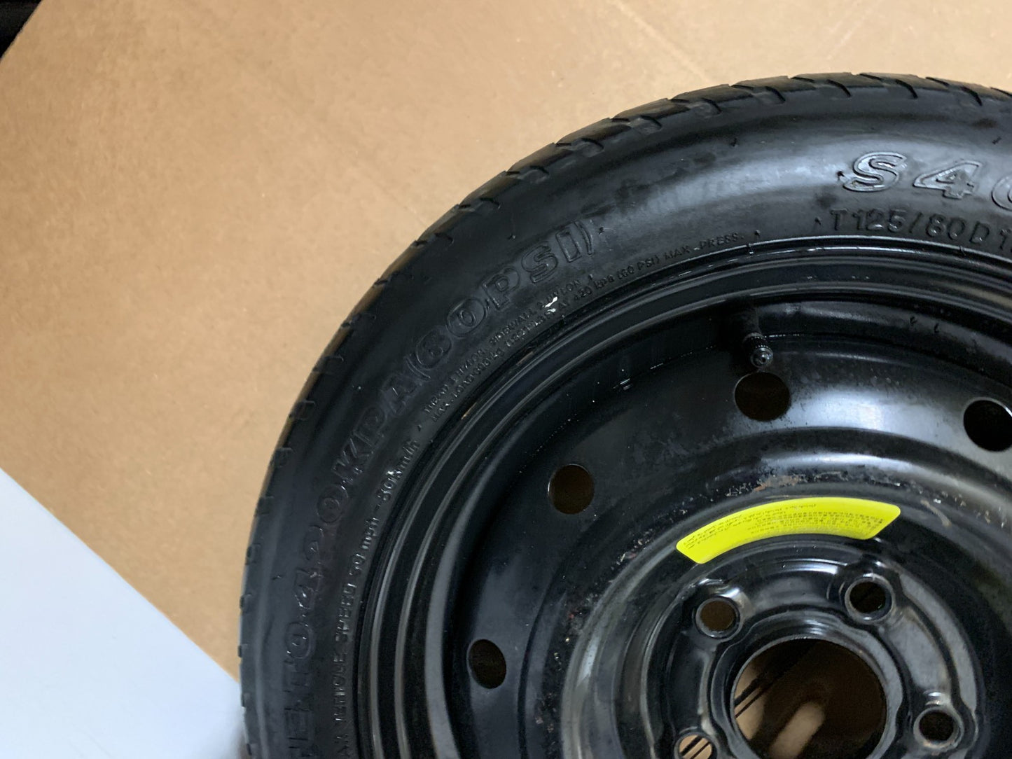 2010-2013 Kia Soul Spare Tire 15" Compact Donut T125/80D15